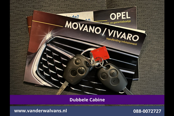 Opel Vivaro 1.6 CDTI 126pk L2H1 Dubbele Cabine Euro6 Airco | 5-Zits | Navigatie | Camera | LED | Cruisecontrol | Trekhaak Parkeersensoren