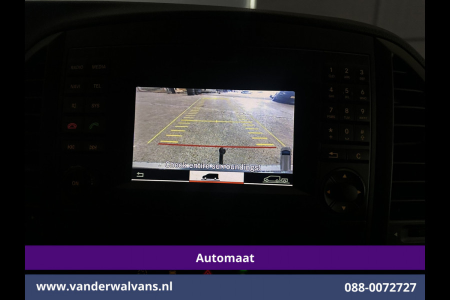 Mercedes-Benz Vito 114 CDI 7G-Tronic Automaat L2H1 Euro6 Airco | Camera | 2500KG Trekhaak | 17"LMV Parkeersensoren, Navigatie, Cruisecontrol, Licht metalen velgen, Bijrijdersbank, Dakrails