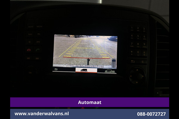 Mercedes-Benz Vito 114 CDI 7G-Tronic Automaat L2H1 Euro6 Airco | Camera | 2500KG Trekhaak | 17"LMV Parkeersensoren, Navigatie, Cruisecontrol, Licht metalen velgen, Bijrijdersbank, Dakrails