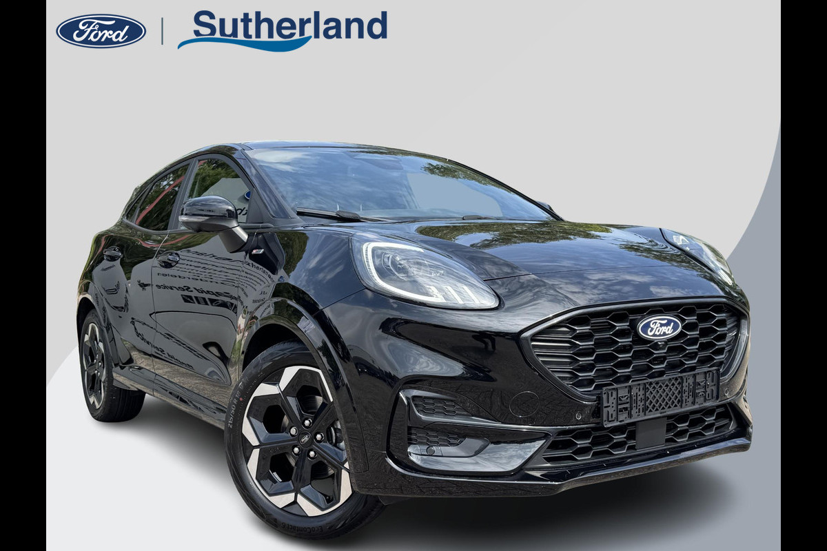 Ford Puma 1.0 EcoBoost Hybrid ST-Line X 125pk | Afneembare trekhaak | Adaptive cruise control | 360graden camera | Winter Pack | Dodehoekdetectie | Half Leder | Bang&Olufsen audio Ford Puma 1.0 EcoBoost Hybrid ST-Line X 125pk | Afneembare trekhaak | Adaptive cruise control | 360graden camera | Winter Pack | Dodehoekdetectie | Half Leder | Bang&Olufsen audio