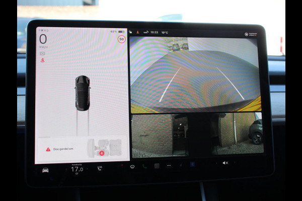 Tesla Model 3 Standard RWD Plus 60 kWh | Navigatie | Panorama dak | 360 camera | Parkeersensoren | Stoelverwarming | 19" lichtmetalen velgen | Ledverlichting Leder | Climate Control |