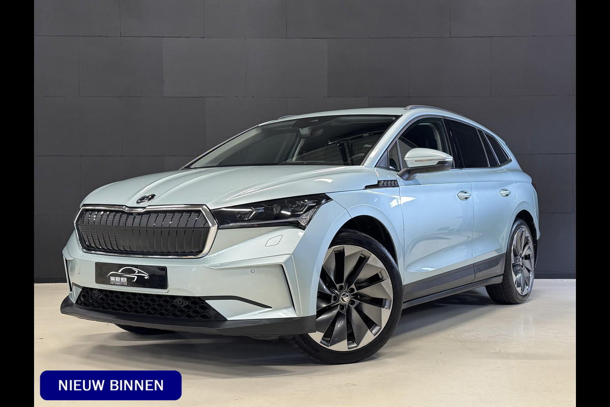 Škoda ENYAQ iV 60 First Edition | SOH 93% | Camera | Elektr. stoel + geheugen | Adaptive cruise | Carplay | Stoelverwarming