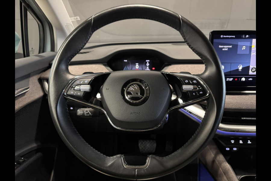 Škoda ENYAQ iV 60 First Edition | SOH 93% | Camera | Elektr. stoel + geheugen | Adaptive cruise | Carplay | Stoelverwarming
