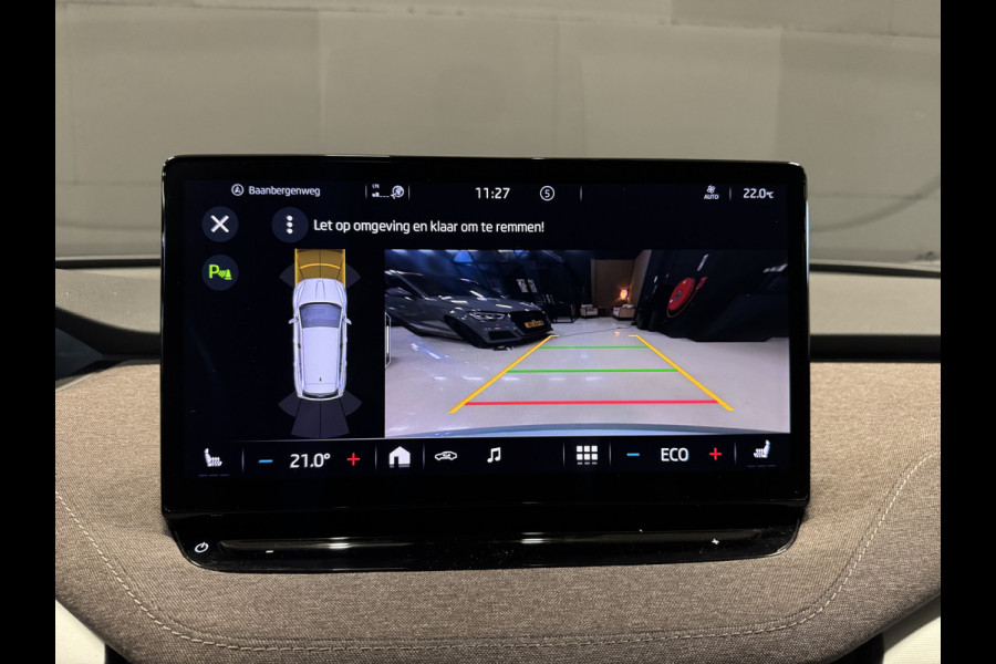 Škoda ENYAQ iV 60 First Edition | SOH 93% | Camera | Elektr. stoel + geheugen | Adaptive cruise | Carplay | Stoelverwarming