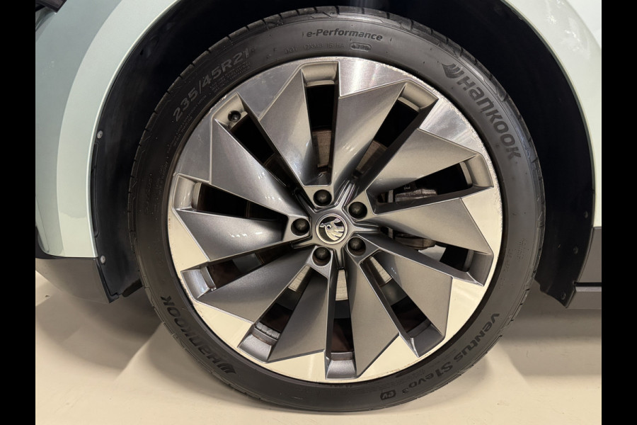 Škoda ENYAQ iV 60 First Edition | SOH 93% | Camera | Elektr. stoel + geheugen | Adaptive cruise | Carplay | Stoelverwarming