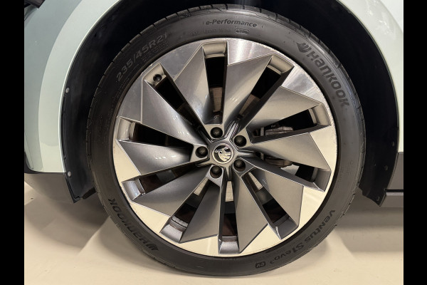 Škoda ENYAQ iV 60 First Edition | SOH 93% | Camera | Elektr. stoel + geheugen | Adaptive cruise | Carplay | Stoelverwarming
