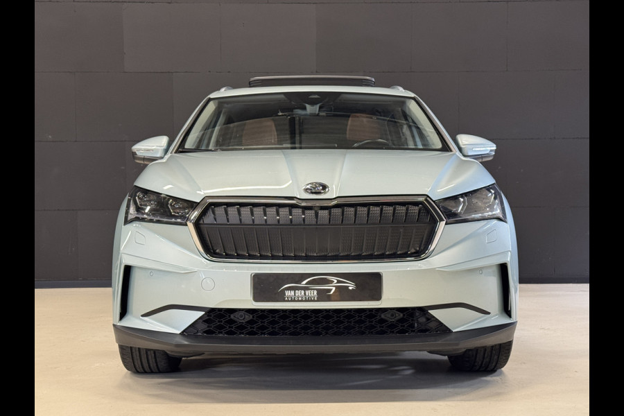 Škoda ENYAQ iV 60 | Pano | Leder | Memory | Sfeerverlichting | Camera | Stoel/stuurverwarming | Adaptive cruise | Carplay