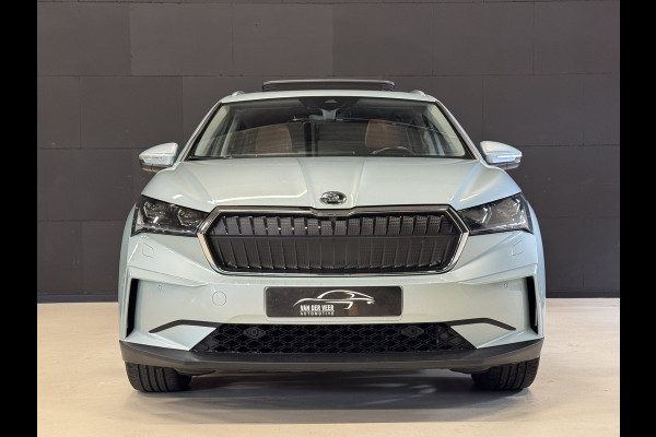 Škoda ENYAQ iV 60 | Pano | Leder | Memory | Sfeerverlichting | Camera | Stoel/stuurverwarming | Adaptive cruise | Carplay