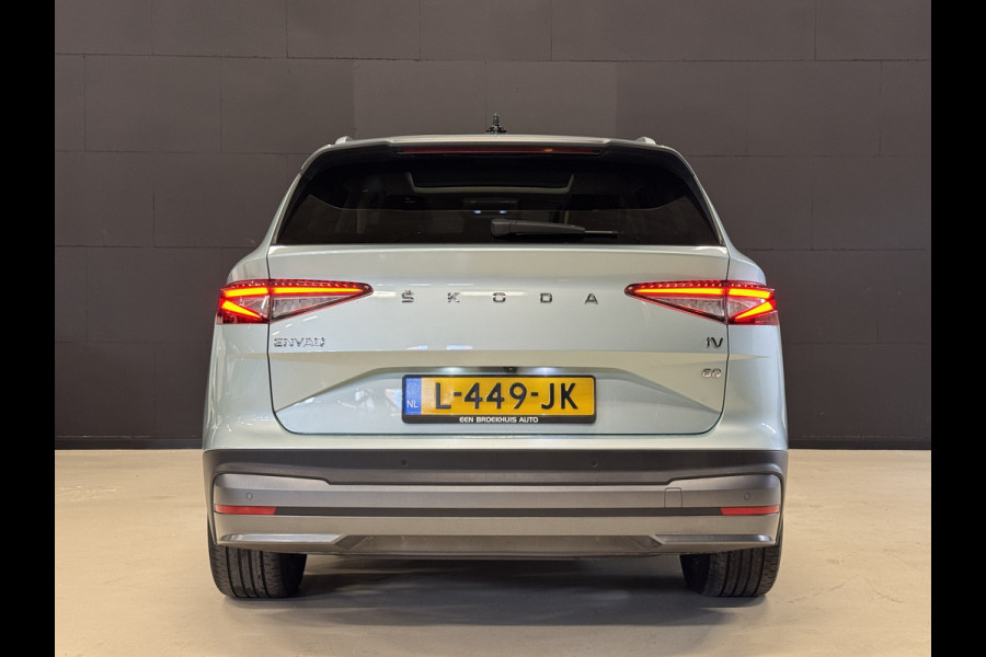 Škoda ENYAQ iV 60 | Pano | Leder | Memory | Sfeerverlichting | Camera | Stoel/stuurverwarming | Adaptive cruise | Carplay