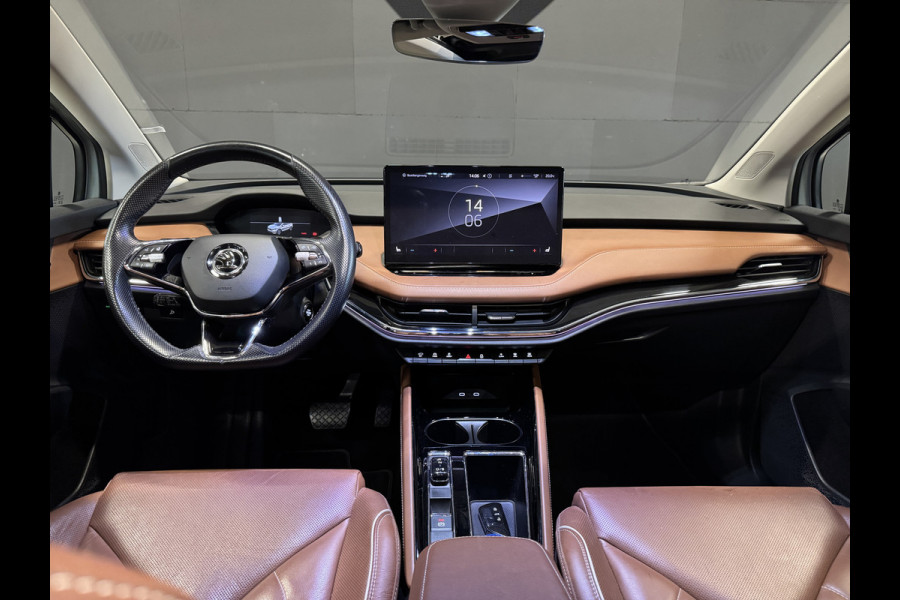Škoda ENYAQ iV 60 | Pano | Leder | Memory | Sfeerverlichting | Camera | Stoel/stuurverwarming | Adaptive cruise | Carplay
