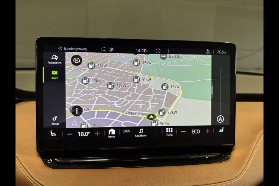 Škoda ENYAQ iV 60 | Pano | Leder | Memory | Sfeerverlichting | Camera | Stoel/stuurverwarming | Adaptive cruise | Carplay