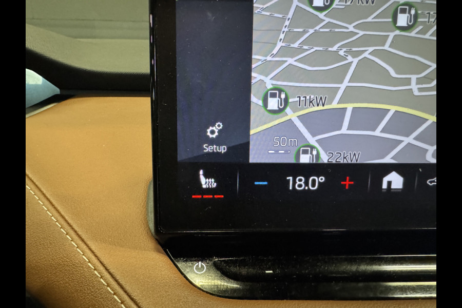 Škoda ENYAQ iV 60 | Pano | Leder | Memory | Sfeerverlichting | Camera | Stoel/stuurverwarming | Adaptive cruise | Carplay