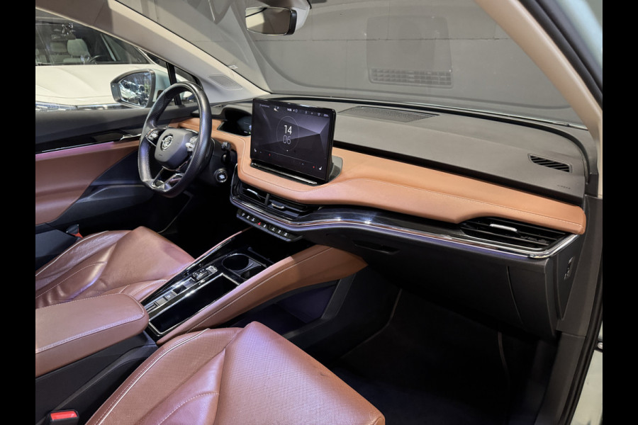Škoda ENYAQ iV 60 | Pano | Leder | Memory | Sfeerverlichting | Camera | Stoel/stuurverwarming | Adaptive cruise | Carplay