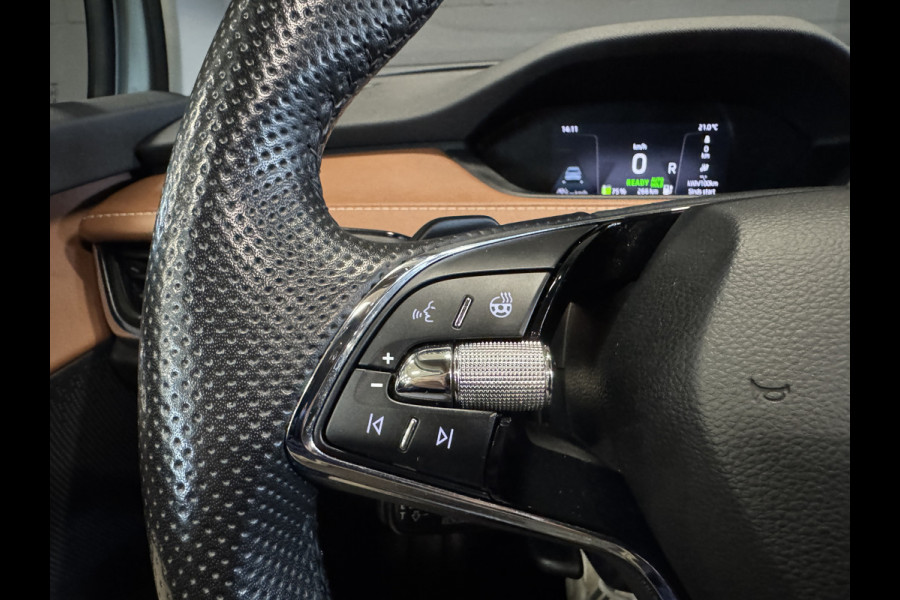 Škoda ENYAQ iV 60 | Pano | Leder | Memory | Sfeerverlichting | Camera | Stoel/stuurverwarming | Adaptive cruise | Carplay