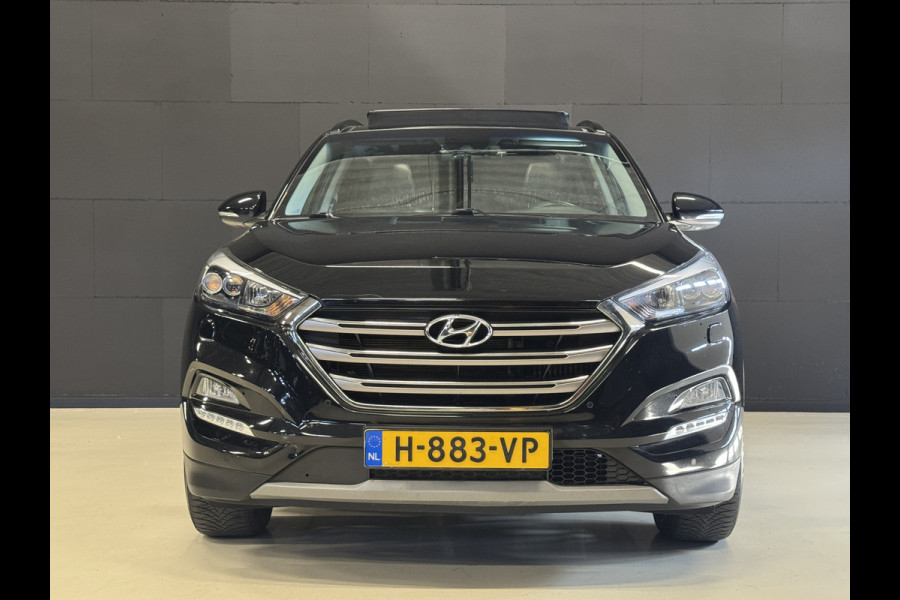 Hyundai Tucson 1.6 T-GDi Premium 4WD 177PK Automaat | Panoramadak | Leder | Camera | Trekhaak | Stoelverwarming/koeling