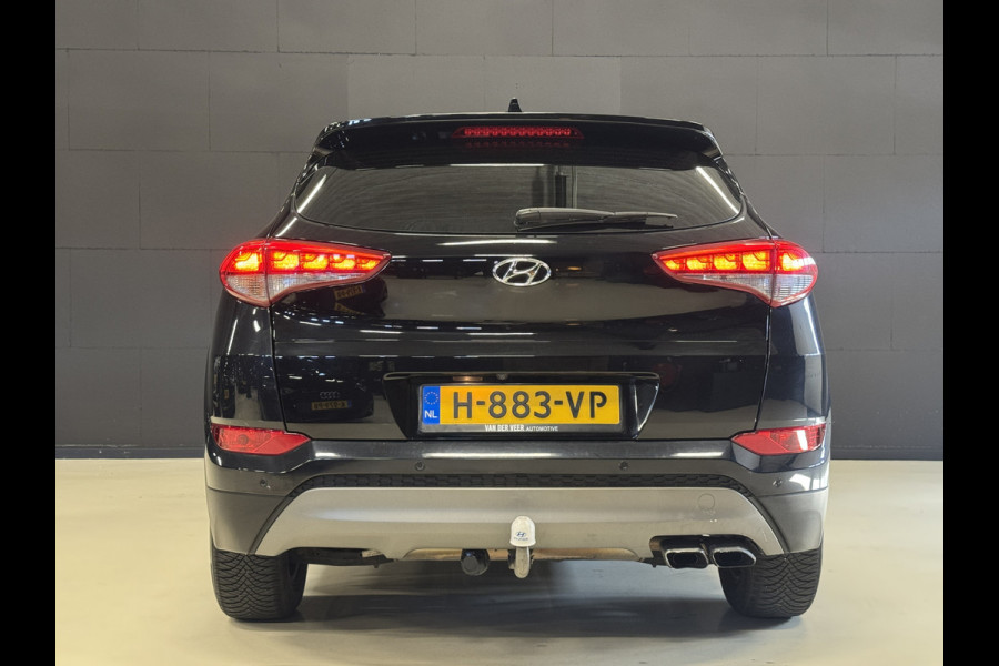 Hyundai Tucson 1.6 T-GDi Premium 4WD 177PK Automaat | Panoramadak | Leder | Camera | Trekhaak | Stoelverwarming/koeling