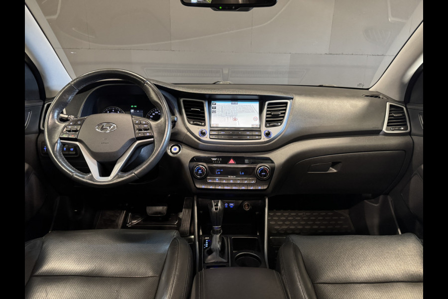 Hyundai Tucson 1.6 T-GDi Premium 4WD 177PK Automaat | Panoramadak | Leder | Camera | Trekhaak | Stoelverwarming/koeling