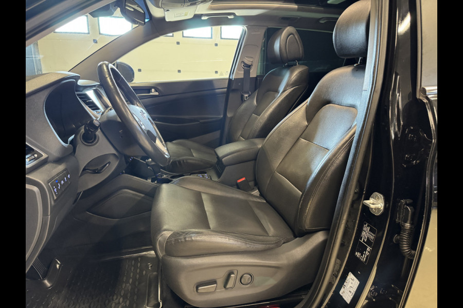 Hyundai Tucson 1.6 T-GDi Premium 4WD 177PK Automaat | Panoramadak | Leder | Camera | Trekhaak | Stoelverwarming/koeling