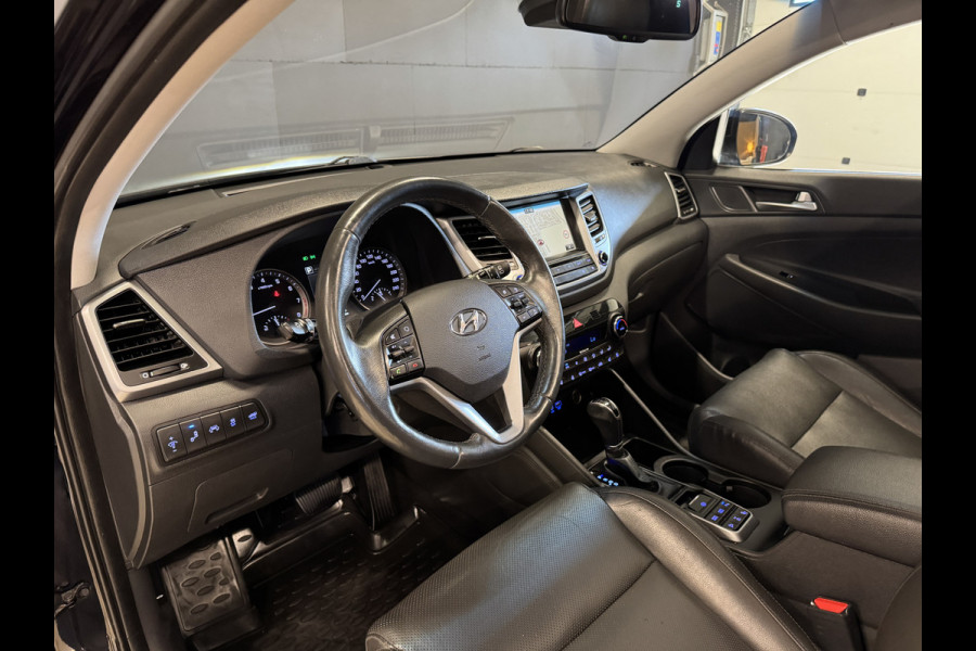 Hyundai Tucson 1.6 T-GDi Premium 4WD 177PK Automaat | Panoramadak | Leder | Camera | Trekhaak | Stoelverwarming/koeling