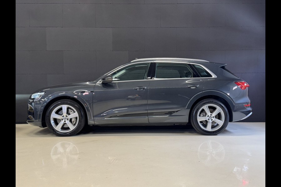 Audi e-tron e-tron 50 quattro Launch edition plus 71 kWh | SoH 88% | Camera | Panoramadak | Leder | Afn. trekhaak | Adaptive cruise | Stoelverwarming | Navi | Carplay
