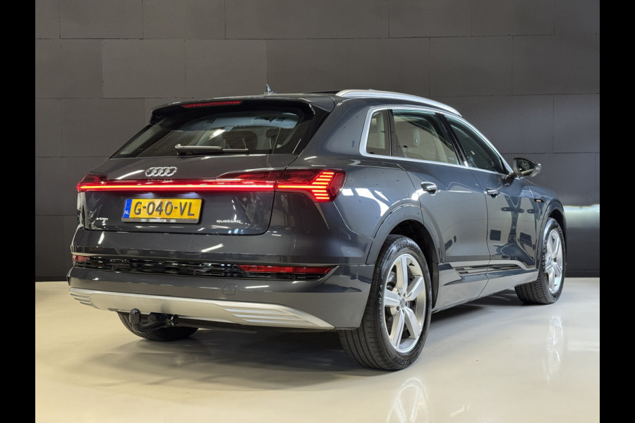 Audi e-tron e-tron 50 quattro Launch edition plus 71 kWh | SoH 88% | Camera | Panoramadak | Leder | Afn. trekhaak | Adaptive cruise | Stoelverwarming | Navi | Carplay