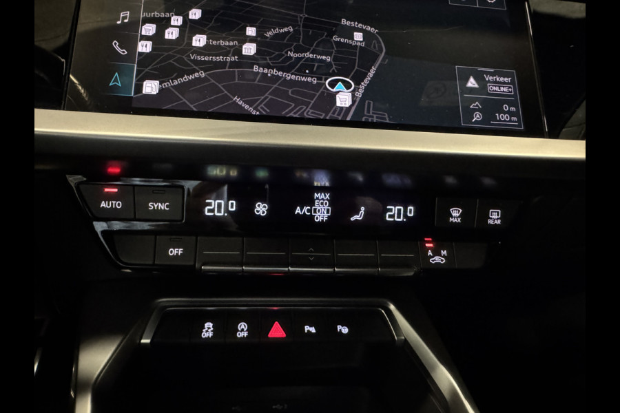 Audi A3 Sportback 30 TFSI S edition | 2x S-line | Automaat | Adaptive cruise | Carplay | Afn. trekhaak | Full LED | Navi