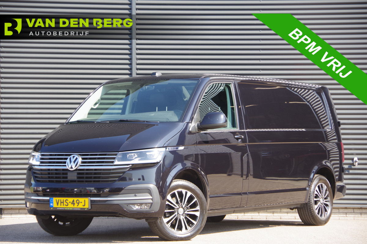 Volkswagen Transporter 2.0 TDI L2 BULLI 150PK AUT. LED, LEDER, TREKHAAK, ADAPT. CRUISE, DIGITAL COCKPIT, NAVI, AIRCO, CARPLAY, PARKEERSENSOREN, NL AUTO Volkswagen Transporter 2.0 TDI L2 BULLI 150PK AUT. LED, LEDER, TREKHAAK, ADAPT. CRUISE, DIGITAL COCKPIT, NAVI, AIRCO, CARPLAY, PARKEERSENSOREN, NL AUTO