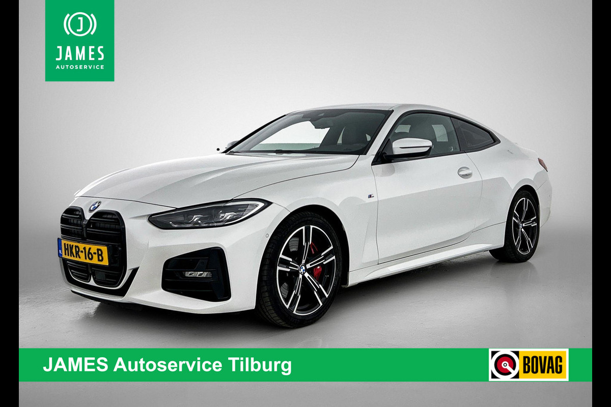 BMW 4 Serie Coupé 430i High Executive M-SPORT CAMERA AD-CRUISE LEER-ALCANTARA