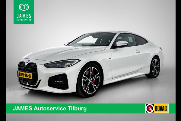 BMW 4 Serie Coupé 430i High Executive M-SPORT CAMERA AD-CRUISE LEER-ALCANTARA