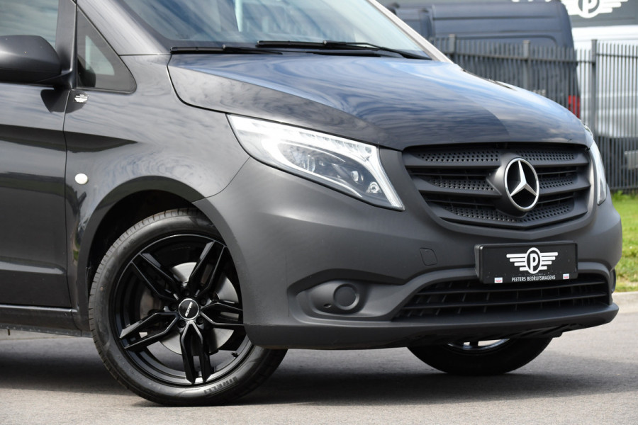 Mercedes-Benz Vito 119 CDI L3 PB Edition Camera, Cruise, Carplay, 190PK, Automaat, LED, 2 x Schuifdeur, NAVI, Trekhaak, Uniek!