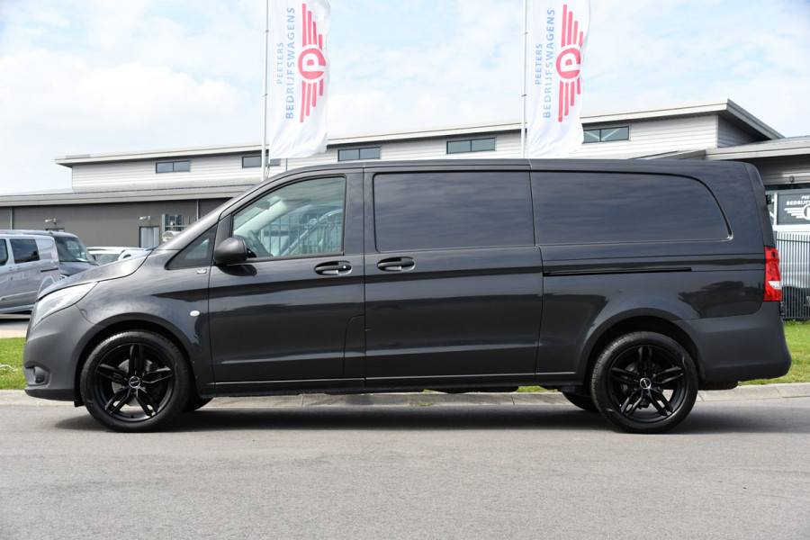 Mercedes-Benz Vito 119 CDI L3 PB Edition Camera, Cruise, Carplay, 190PK, Automaat, LED, 2 x Schuifdeur, NAVI, Trekhaak, Uniek!
