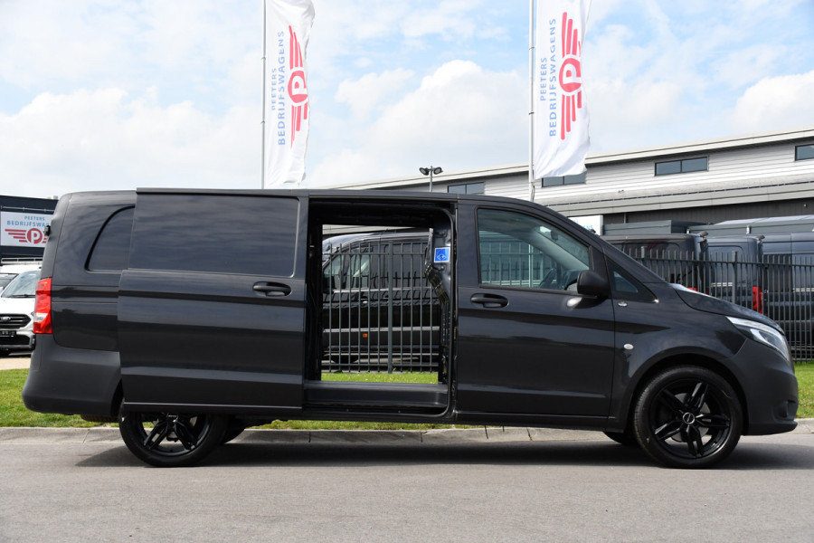 Mercedes-Benz Vito 119 CDI L3 PB Edition Camera, Cruise, Carplay, 190PK, Automaat, LED, 2 x Schuifdeur, NAVI, Trekhaak, Uniek!