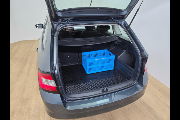 Škoda Fabia Combi Occasion met airco en isofix | Tweedehands Skoda Fabia kleine stationwagen in antracietgrijs | Sportvelgen