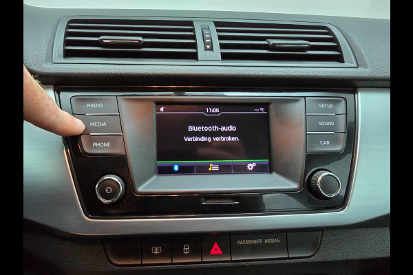 Škoda Fabia Combi Occasion met airco en isofix | Tweedehands Skoda Fabia kleine stationwagen in antracietgrijs | Sportvelgen