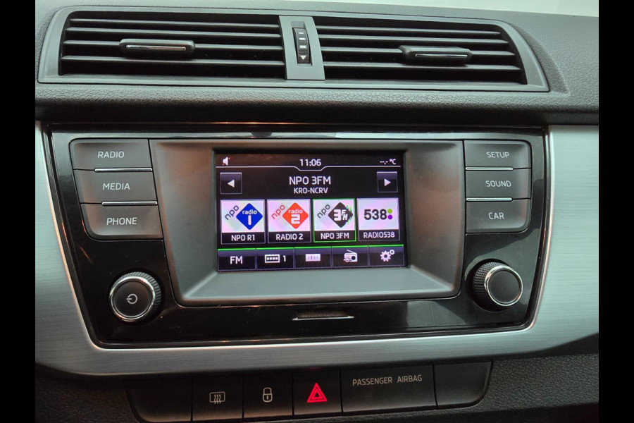 Škoda Fabia Combi Occasion met airco en isofix | Tweedehands Skoda Fabia kleine stationwagen in antracietgrijs | Sportvelgen
