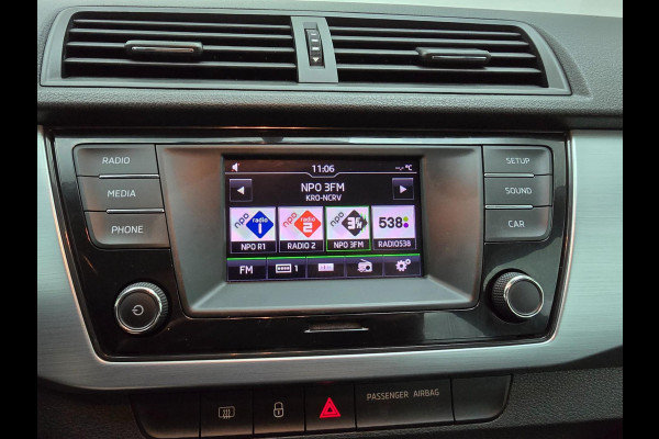 Škoda Fabia Combi Occasion met airco en isofix | Tweedehands Skoda Fabia kleine stationwagen in antracietgrijs | Sportvelgen