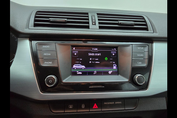 Škoda Fabia Combi Occasion met airco en isofix | Tweedehands Skoda Fabia kleine stationwagen in antracietgrijs | Sportvelgen