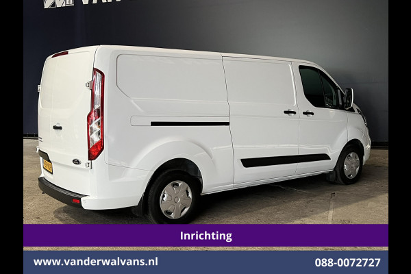 Ford Transit Custom 2.0 TDCI L2H1 Inrichting Euro6 Airco | Navigatie | Camera | LED | Cruisecontrol | Android Auto Parkeersensoren, Verwarmde voorruit, Stoelverwarming, Bijrijdersbank, 2800kg trekvermogen