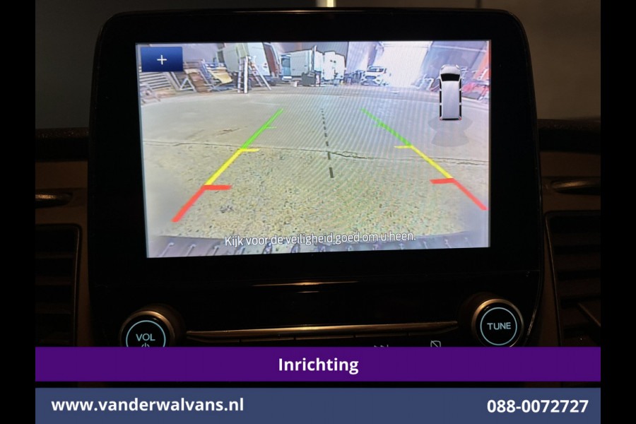 Ford Transit Custom 2.0 TDCI L2H1 Inrichting Euro6 Airco | Navigatie | Camera | LED | Cruisecontrol | Apple Carplay Parkeersensoren, Verwarmde voorruit, Stoelverwarming, Bijrijdersbank, 2800kg trekvermogen
