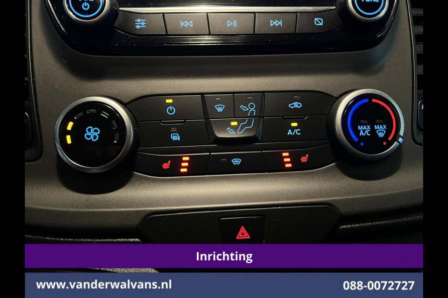 Ford Transit Custom 2.0 TDCI L2H1 Inrichting Euro6 Airco | Navigatie | Camera | LED | Cruisecontrol | Apple Carplay Parkeersensoren, Verwarmde voorruit, Stoelverwarming, Bijrijdersbank, 2800kg trekvermogen