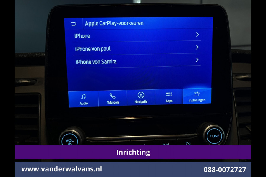 Ford Transit Custom 2.0 TDCI L2H1 Inrichting Euro6 Airco | Navigatie | Camera | LED | Cruisecontrol | Apple Carplay Parkeersensoren, Verwarmde voorruit, Stoelverwarming, Bijrijdersbank, 2800kg trekvermogen