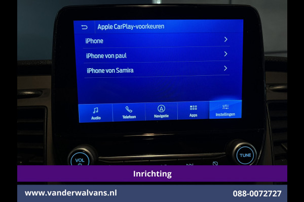 Ford Transit Custom 2.0 TDCI L2H1 Inrichting Euro6 Airco | Navigatie | Camera | LED | Cruisecontrol | Apple Carplay Parkeersensoren, Verwarmde voorruit, Stoelverwarming, Bijrijdersbank, 2800kg trekvermogen