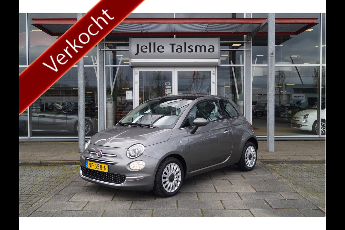 Fiat 500 TwinAir Turbo 80pk Lounge│15'' velgen│Cruise│PDC│Bluetooth