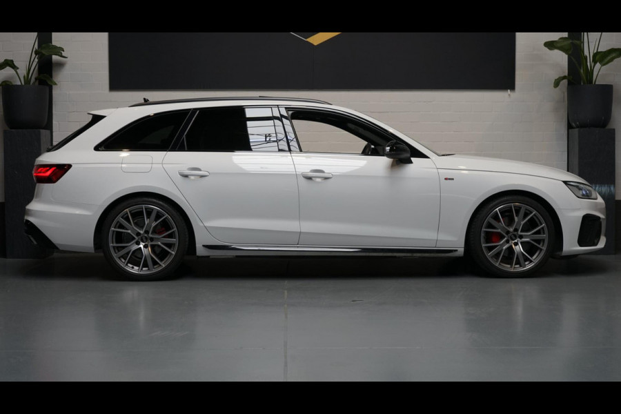 Audi A4 Avant 40 TFSI Quattro Black Optik 3x S-Line AUTOMAAT-ACC-BANG&OLUFSEN-CAMERA-CARPLAY-KEYLESS-MATRIX LED-PANORAMA-VIRTUEEL