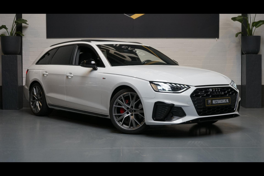 Audi A4 Avant 40 TFSI Quattro Black Optik 3x S-Line AUTOMAAT-ACC-BANG&OLUFSEN-CAMERA-CARPLAY-KEYLESS-MATRIX LED-PANORAMA-VIRTUEEL
