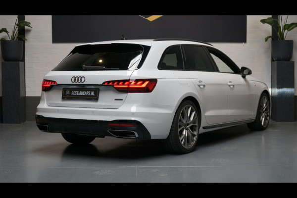 Audi A4 Avant 40 TFSI Quattro Black Optik 3x S-Line AUTOMAAT-ACC-BANG&OLUFSEN-CAMERA-CARPLAY-KEYLESS-MATRIX LED-PANORAMA-VIRTUEEL
