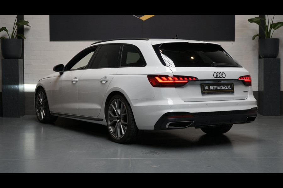 Audi A4 Avant 40 TFSI Quattro Black Optik 3x S-Line AUTOMAAT-ACC-BANG&OLUFSEN-CAMERA-CARPLAY-KEYLESS-MATRIX LED-PANORAMA-VIRTUEEL