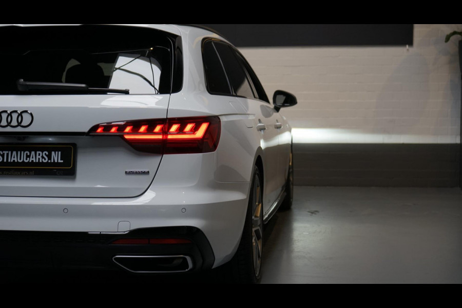Audi A4 Avant 40 TFSI Quattro Black Optik 3x S-Line AUTOMAAT-ACC-BANG&OLUFSEN-CAMERA-CARPLAY-KEYLESS-MATRIX LED-PANORAMA-VIRTUEEL