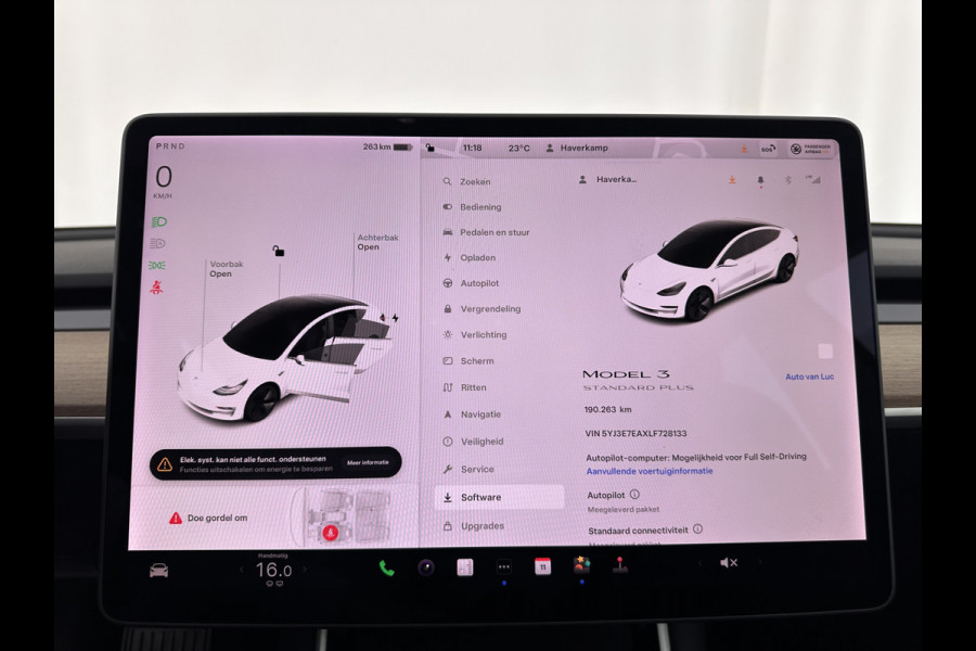 Tesla Model 3 Standard RWD Plus 60 kWh [ 3-Fase ] (INCL-BTW) Aut. *PANO | AUTO-PILOT | LUXURY-LEATHER | KEYLESS | FULL-LED | MEMORY-PACK | SURROUND-VIEW | DAB | CARPLAY | DIGI-COCKPIT | LANE-ASSIST | COMFORT-SEATS | 18"ALU*