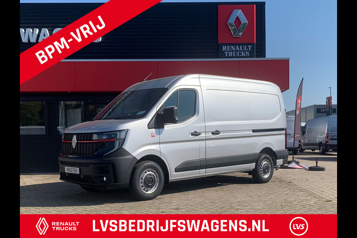 Renault nw Master T35 2.0 dCi 150 PK L2H2 Multimedia, Dubbele schuifdeur, Camera, Trekhaak, Apple carplay, Dubbele airbag.